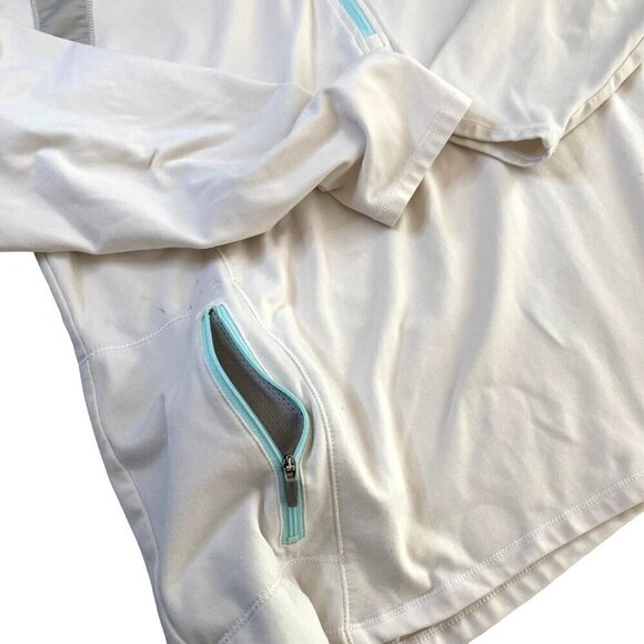 Eddie‎ Bauer Soft Strectch 1/2 Zip Athletic Pullover Sz 2XL Sportswear Gorpcore - Picture 8 of 13